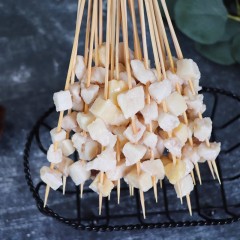 网红牛油小串牛胸油小串夺命小串铁板烧烤油炸摆摊夜市食材100串